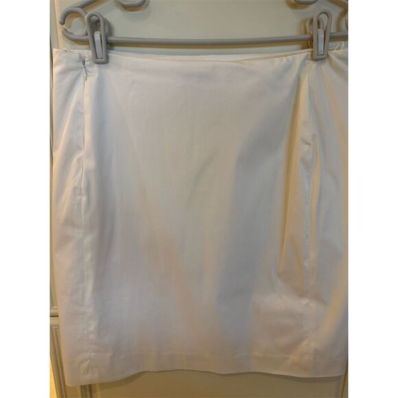 Jil Sander Women's Ivory Knee Length Pencil Skirt Size M Business - Picture 3 of 3